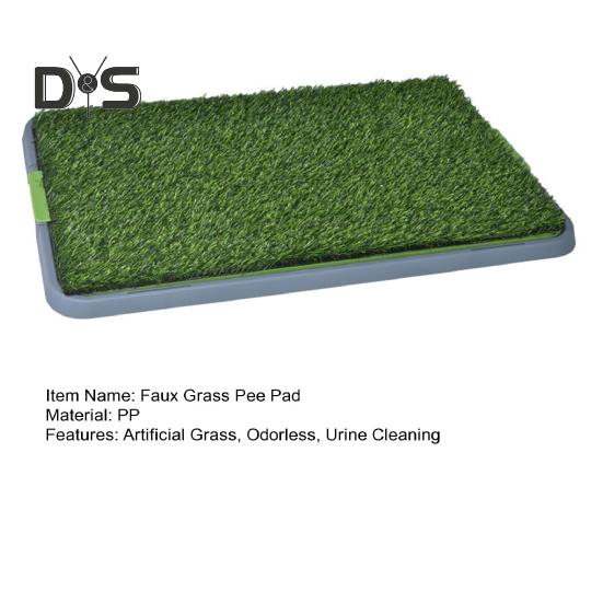 Podložky na psí moč z umělé trávy s podnosem, protisplachovací psí nočník, umělý trávník, zvířecí toaleta pro štěně, pro vnitřní i venkovní nácvik venčení