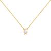 ANDYWEN 925 Silber 7 Farben Regenbogen Bunt Ovale Zirkon Anhänger Halskette Damen Luxus Schmuck Choker