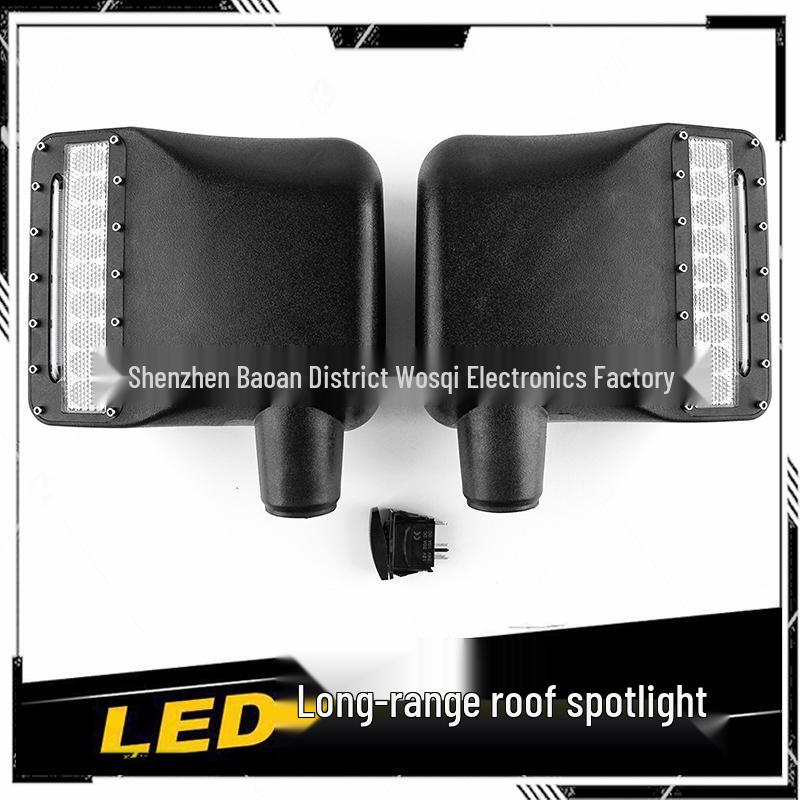 

Зеркало заднего вида Wrangler со светодиодным указателем поворота и фонарем заднего хода чёрный