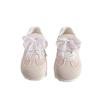 Little white shoes women's net shoes 2025 new summer breathable mesh soft sole not tired feet lace versatile skirt casual shoes