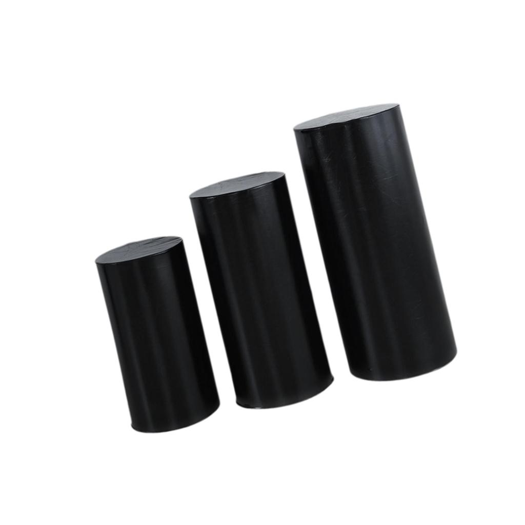 3x Plinth Stand Pillar Covers Tablecovers for Birthday Thanksgiving Wedding