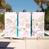 Cartoon Cute M-Mikko Towel For Swim Yoga Gym Quick Drying Soft and Skin-friendly Beach Towels All-Season