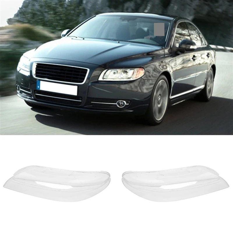 Car Headlight Lens Cover For Volvo S80 S80L 2009-2015 Transparent Lampshade Headlamp Cover Lamp Shade Headlight Shell