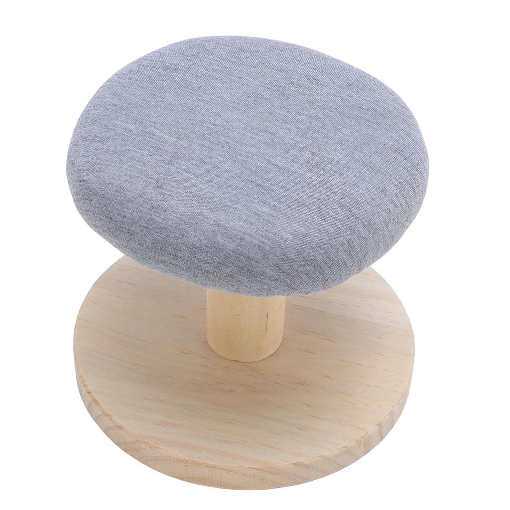 Ironing Board Stool Multifunctional Stable Solid Wood Small Round Ironing Board Stool for Home