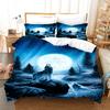 3D Die Wolf-Serie Bettwäsche-Sets Bettbezug-Set mit Kissenbezug Twin Full Queen King Bettwäsche Bettwäsche
