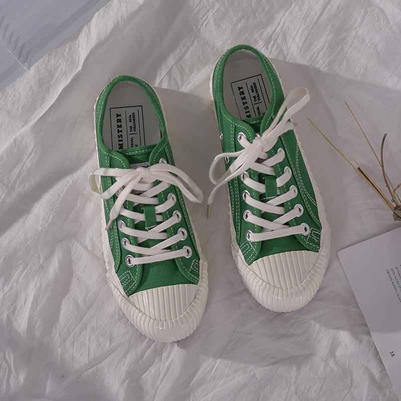 Casual shoes canvas shoes women's board shoes new little white shoes women 8655