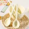 Cute Long Handle Ceramic Soup Spoons (10-Pack)