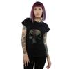 Marvel Womens/Ladies The Punisher TV Series Camo Skull Cotton T-Shirt