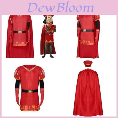 Monster Shrek 4d Maximus Farquaad Lord Cosplay Costume Halloween Party Dress-up