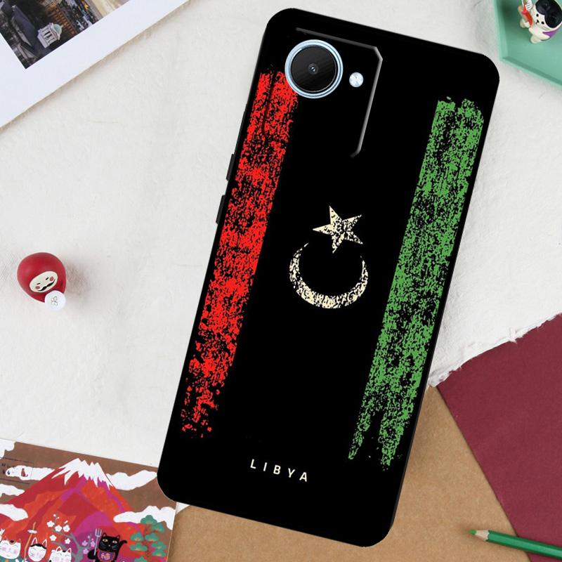 

Libya Flag For Realme 13 Pro Plus 14 12 10 11 GT 6 5 6T GT7 Pro C51 C21Y C25S C75 C67 C61 C53 C55 Case Realme 10 Pro Plus