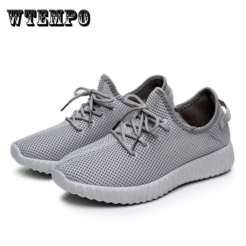 Płaskie siatkowe trampki damskie sznurowane buty do biegania na co dzień letnie oddychające buty z siatki damskie buty sportowe na świeżym powietrzu lekkie i oddychające