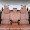 For Mercedes-Benz BMW Double Layer Suede&Leather Neck Pillow Memory Foam Headrest Lumbar Support Cushion Car Interior Accessory