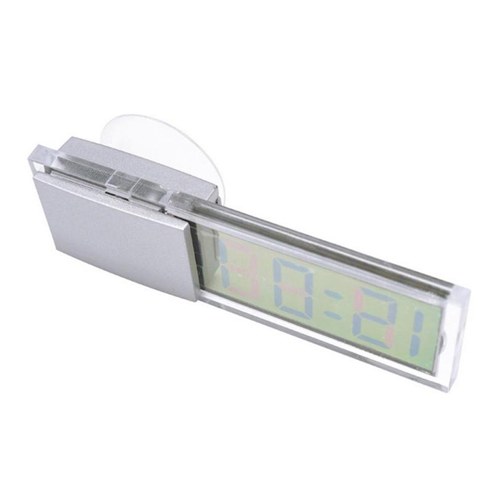 Car Car Electronic Clock ABS Material LCD Digital Display