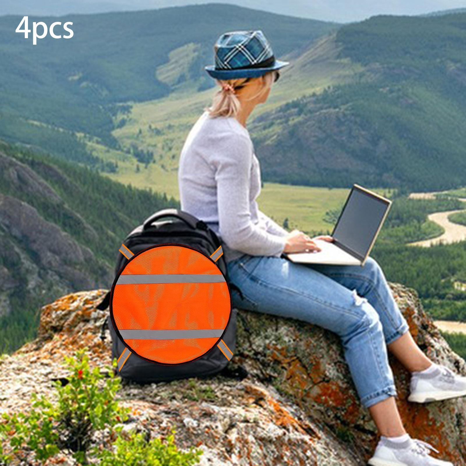 

Set of 4 Orange Mesh Panels, Survival Equipment for