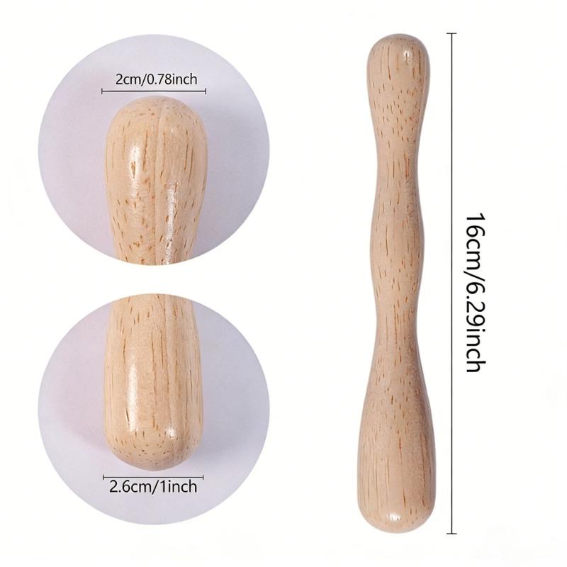 Wooden Repair Set with Darning Stick for Easy Mending of Gloves Socks and Knitting Fabrics