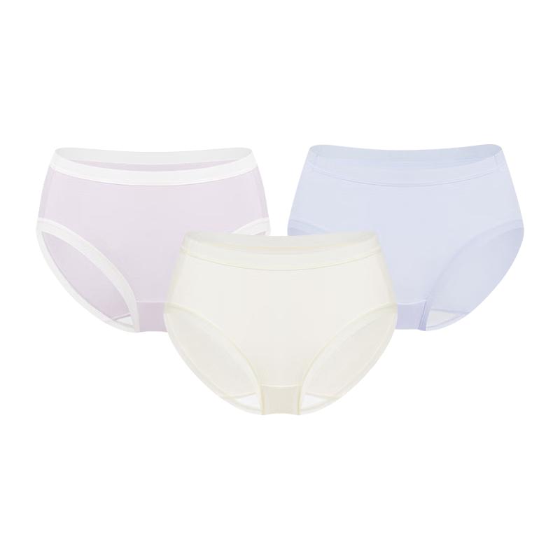 PurCotton Women's Cotton Mid/High Waist Briefs