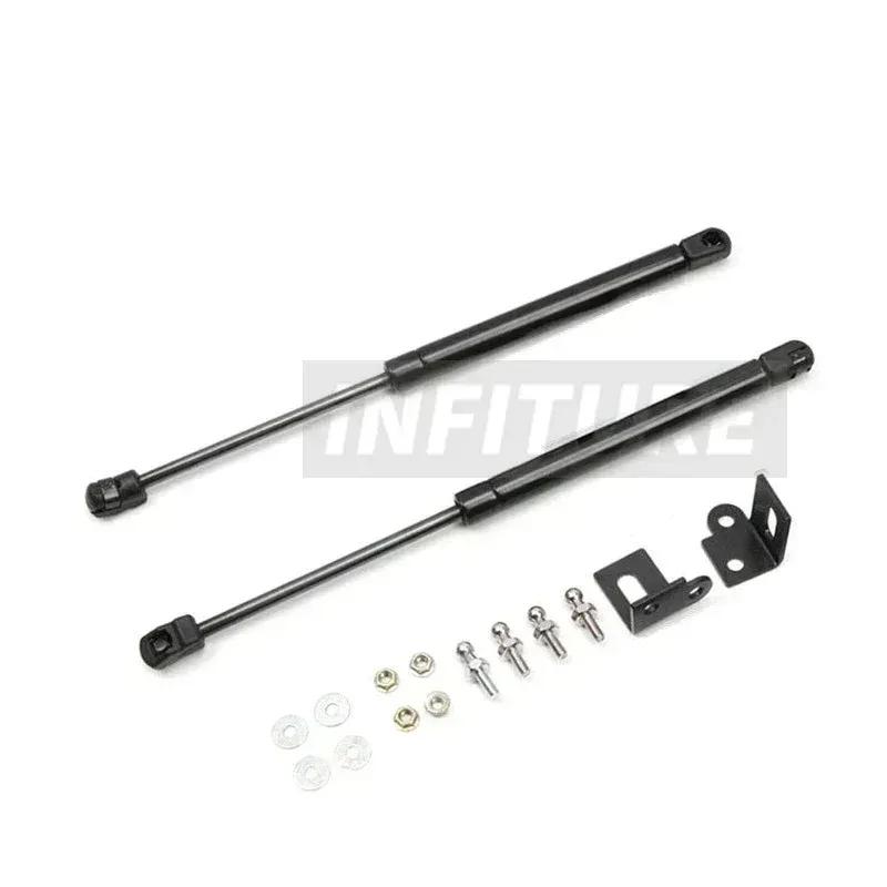 2x Car Front Engine Hood Bonnet Cover Spring Shock Gas Struts Lift Supports Props Rods For Ford Mustang 2015 - 2019