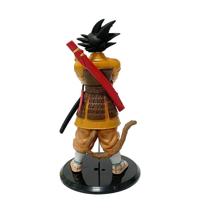 Dragon Ball ZLK Samurai Son Goku Broly Super Saiyan PVC Action Figures Anime PVC Model Toys Collection Doll Desk Ornaments Gift