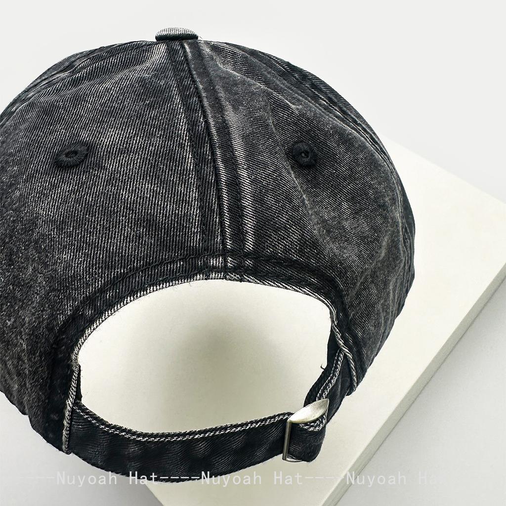 And Women Broken Style Embroidered Letter Prints Baseball Caps Bandhnu Sun Protection Street Style All-Match Distressed Peaked Hats Trendy Ins