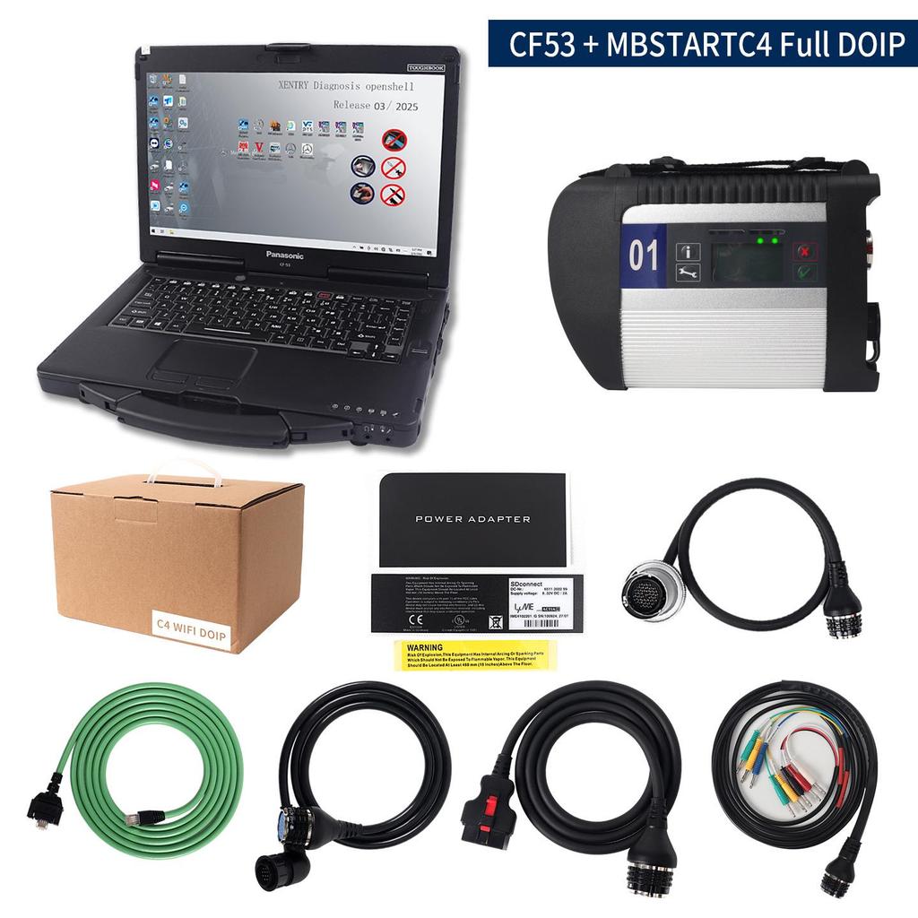 Mercedes C4 PLUS DOIP Diagnostic Tool for Cars and Trucks