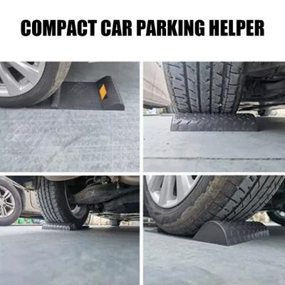 Wheel Anti-slip Parking Mat Wear Resistant Enhanced Grip Compact Portable Design Versatile Heavy-Duty Wheel Stopper Non-Slip Pad
