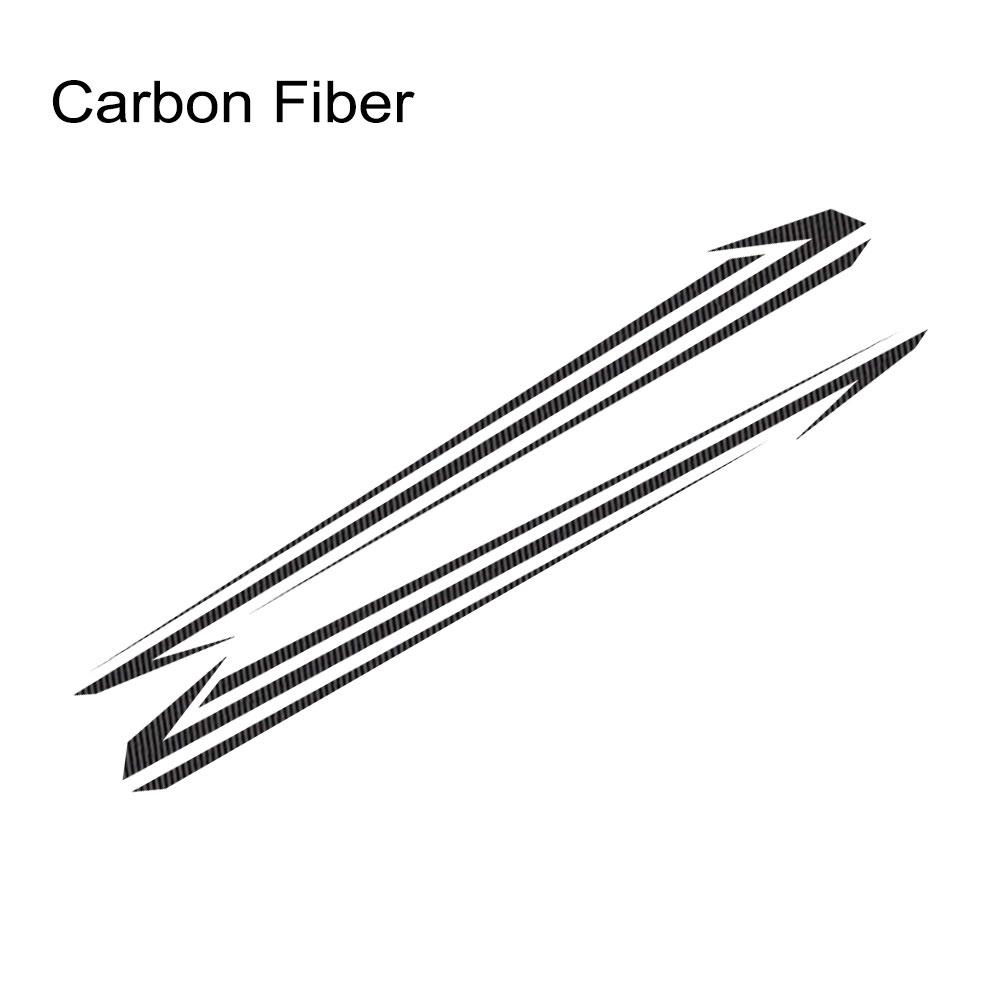 2PCS Car Door Side Stripes Stickers For Suzuki Swift Sport Styling Vinyl Decals Auto Body Tuning Decoration Stickers Accessories