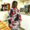 Women's Halloween Printed Hoodie 3/4 Sleeve Pullover Casual Tunic for Party