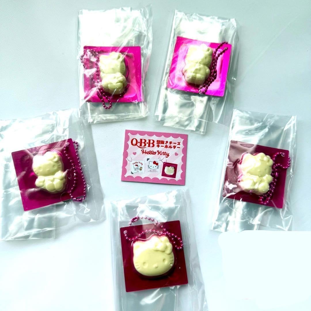 

Сырный брелок HelloKitt Набор из 5 Гача Q.B.B. Отрезать