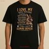 I Love My Gerunisex Shepherd T Shirt For Dog Lovers Vintage Breathable Designer Clothes Stretched Unisex Fashion Soft