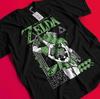 The Legend of Zelda T-shirt Link To The Past Funny Anime Black Shirt All Size AA79