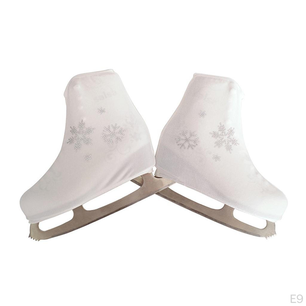 1 Pair Elastic Ice Figure Skate Boots Cover Replacement for Unisex Adults Size Fits Most