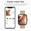 Ceas inteligent pentru bărbați, pentru femei, ecran tactil complet, apel Bluetooth, ceas rezistent la apă, GPS, sport, monitorizare fitness, ceas inteligent pentru damă pentru Android iOS