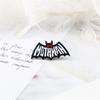 Punk Animal Bat Pins Classic Mothman Enamel Badges Heroism Series Movie Brooches Halloween Dark Night Jewelry Backpack Lapel Pin
