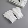 Women Girls Fake Flare Sleeves Mesh Pleated False Cuffs Sweater Blouse Wrist Arm Cover Gloves Warmers Accessories