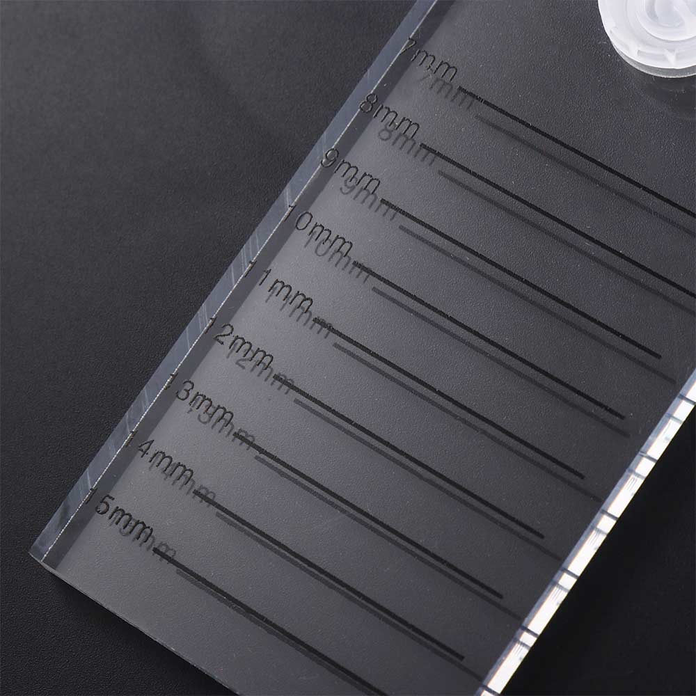Shelf Eyelash Mark Pad Fake Eyelash Tray Clear Eyelash Plate False Lash Tile Lashes Glue Pallet