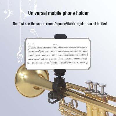 Wielofunkcyjny obrotowy stojak na telefon komórkowy, nuty i do nagrywania instrumentów