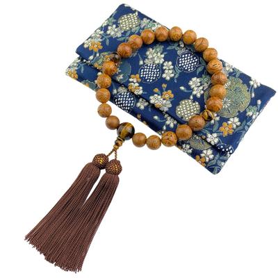 Mătănii de rugăciune pentru 22 Ochi Lung Bodhi Ochi de Tigru Rugăciune Informală Include Rugăciune Comună pentru Comemorare Comemorare Indian Dragon Badai Ochi de Tigru Piatră