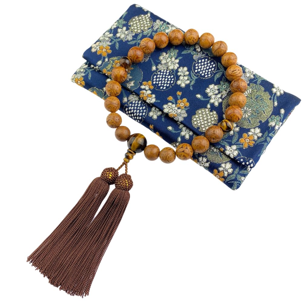 Prayer Beads for 22 Long Eye Bodhi Tiger Eye Informal Prayer Includes Prayer Common To Memorial Memorial Indian Dragon Badai Tiger Tiger Eye Stone