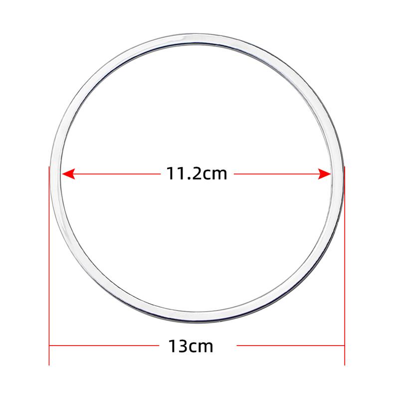 For KIA Sportage 4 QL 2016 -  Steering Wheel Center Circle Ring Trim Decoration Sticker Cover Interior Accessories