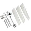Maglev Vertical Wind Turbine 300W Aerodynamic GFRP Blade Low Torsion Vibration Quiet Wind Power
