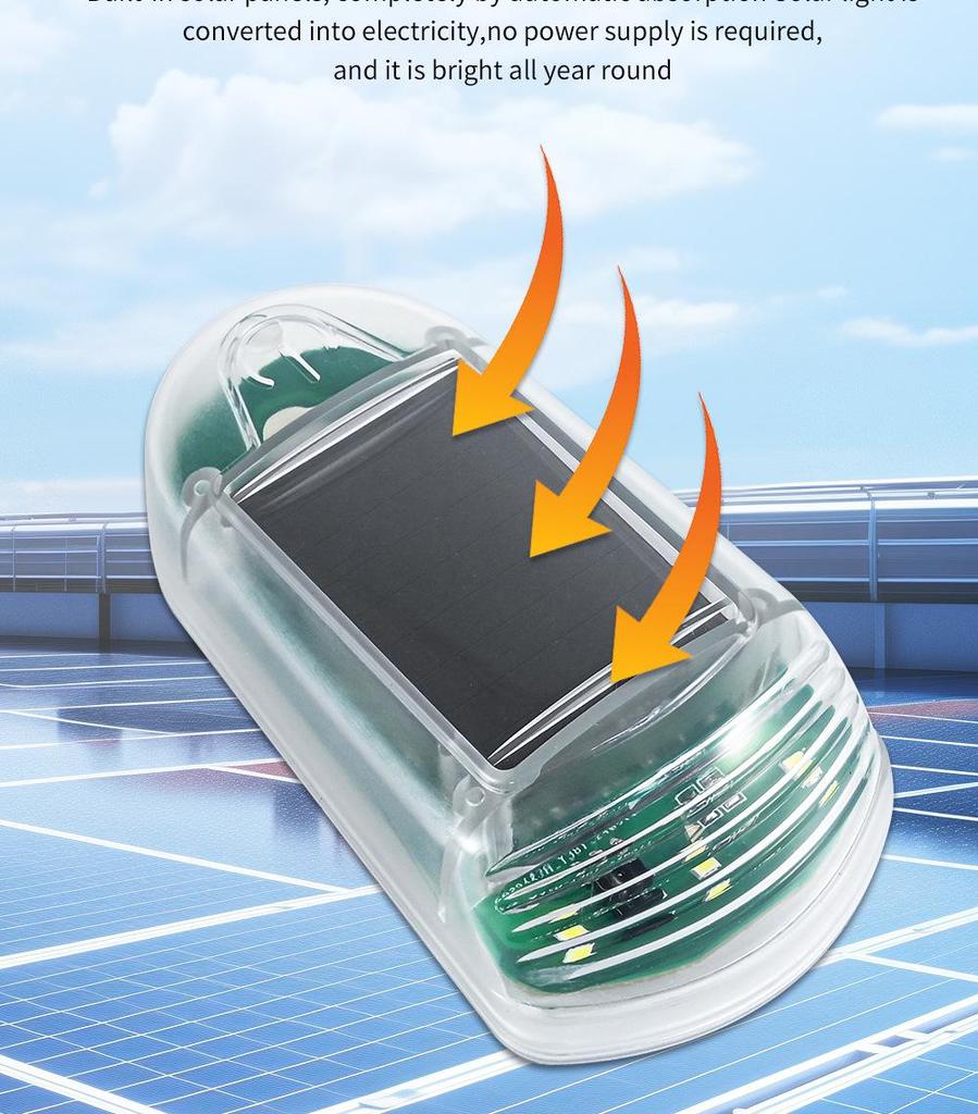 Solar 12-LED Remote Control Truck Roof & Cab Marker Light for F150 & RAM