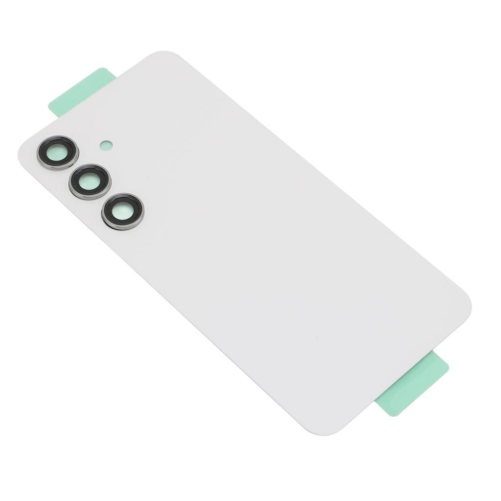 Phone Back Glass Replacement with Camera Lens Repair Tools Back Glass Panel Cover Case for Galaxy S24 White