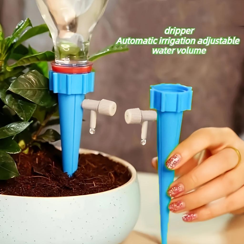 10pcs Automatic Drip Irrigation System Featuring A Timer Controller