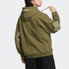 Adidas Originals Trefoil WW Hoodie With Embroidered Logo Long Sleeve Men Hoodie Green IC8156