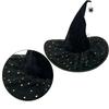 Witch Hat 36cm High Pointed Wizard Hat Halloween Dress up Hat Witch Costume Accessories for Women Men Masquerade Cosplay