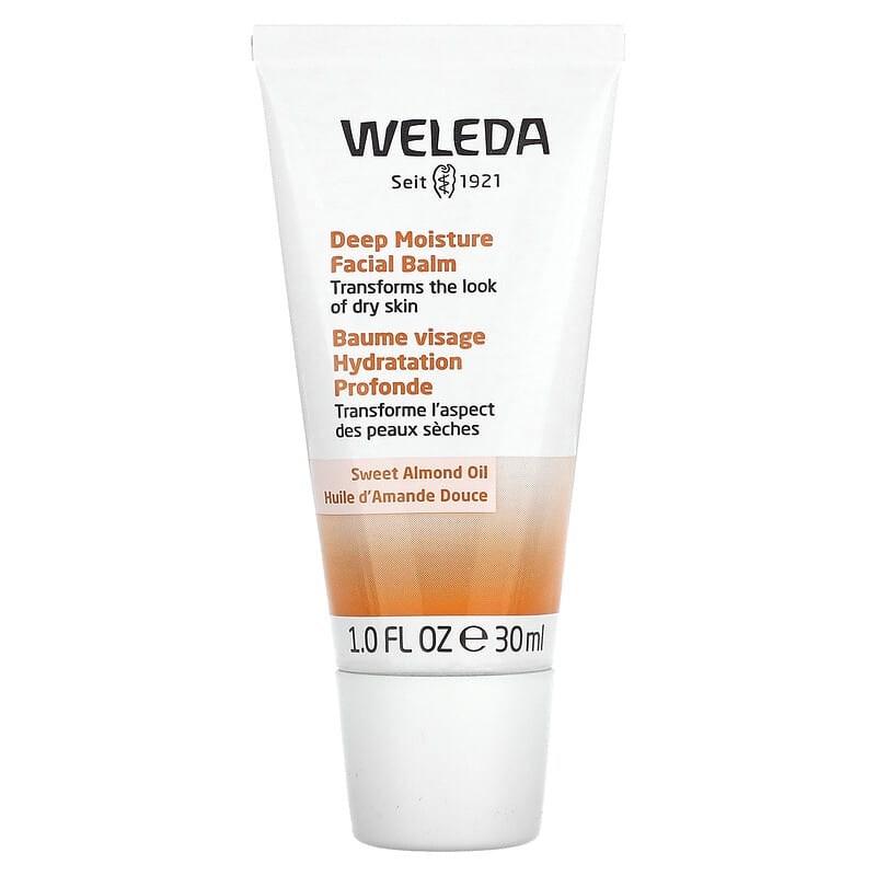 Weleda Deep Moisture Facial Balm Sweet Almond Oil Extract 30ml 1 fl oz, 1 pc, 30ml