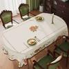 Versatile Anti Scald Tablecloth Environmentally Friendly Printed Hotel Table Mat Wear Resistant  Party  Large-sized Thick Cover