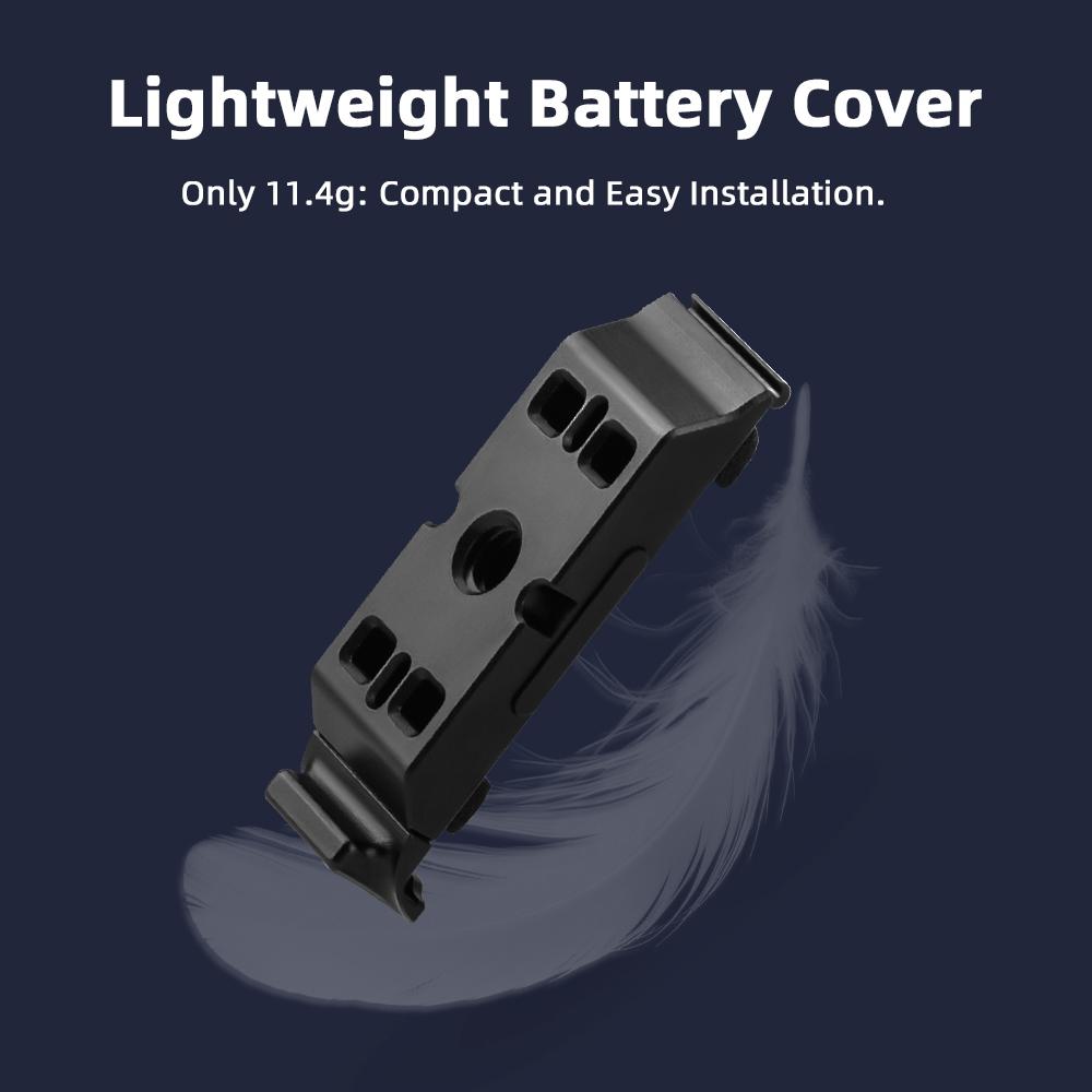 FLYMILE For Insta360 Ace Pro 2 Quick Release Battery Cover Aluminum Alloy Magnetic Camera Battery Lid