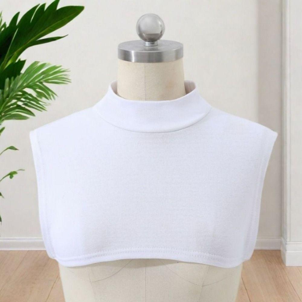 Cotton False Collar High-neck Lapel Turtleneck Fashion Inner Collar