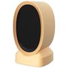 Quick Heat PTC Electric Fan Heater for Living Room & Bedroom - Low Noise, Safe Tip-Over Feature